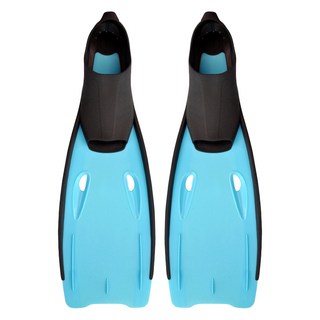 Elsso 輕裝潛水色彩線條雙蹼蛙鞋, 天空