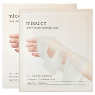 mixsoon 大豆膠原蛋白水凝膠面膜, 5片, 1盒