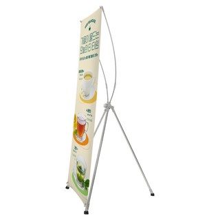 고급형 단면 스텐 실내 X배너, 1개