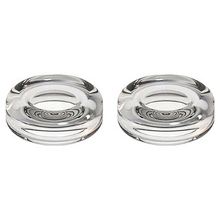 스페이스쉴드 PS 포탈 리전고 로그엘라이 닌텐도 OLED 스팀덱 UMPC 아날로그 스틱 호환 크리스탈 젤리 스틱 캡, 투명, 2개