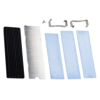 Coms 瑪特 導熱墊片 防發熱鋁製散熱片 NVMe NGFF IH444, 基本, 單一商品, 1個