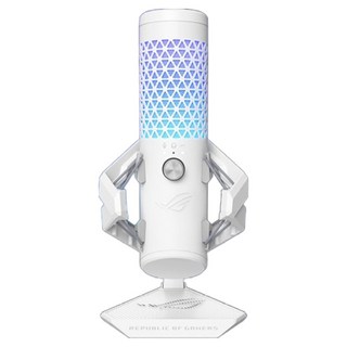 ASUS 華碩 電競 USB PC 麥克風, 白色, ROG CARNYX