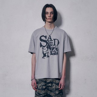SAD T恤 VS2402ST31WG, 暖灰色
