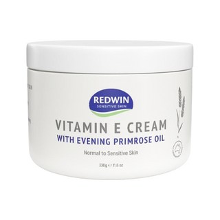 REDWIN 維他命E月見草油保濕霜, 330g, 四季可用 | 補水保濕 | 快速吸收, 1罐