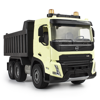 에코큐브 볼보 FMX 1:20 중장비 차량 덤프트럭 작동완구, 혼합색상, 1개