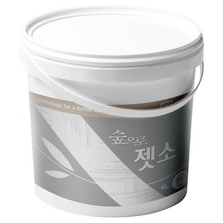 KCC숲으로 젯소 수성 페인트, 화이트, 4L, 1개