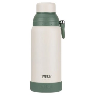 타이소 캠핑 스텐 진공 더블 리드 스포츠 보틀 보온 텀블러, 화이트, 1개, 600ml