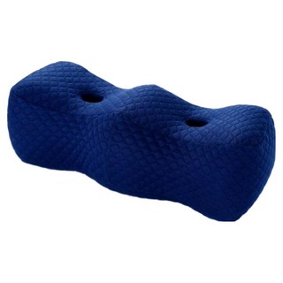 記憶棉腿部小腿枕, 1個, 海軍藍