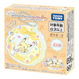TAKARA TOMY 寶可夢 我的抱抱好朋友 Pokepeace 娃娃屋壓克力吊飾, 單一顏色, 款式隨機