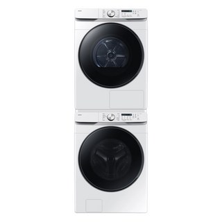 삼성전자 AI 세탁기 WF25DG8250BW + 건조기 DV21DG8200BW 25kg + 21kg + 직렬설치키트 SKK-ATW 세트 방문설치, WF25DG8250BW2T, 화이트