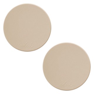 에이드엘 호떡 실리콘 컵받침, 밀크티, 2개