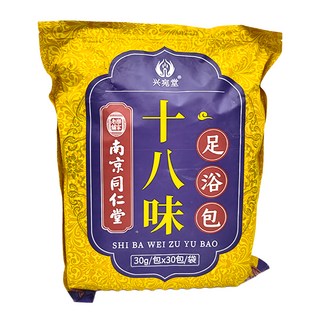 兴宛堂 理享家 南京同仁堂 18味草本 中藥泡腳包 30包, 900g, 1袋