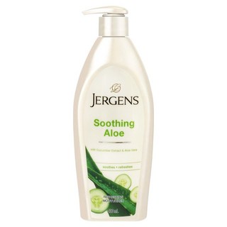 JERGENS 珍柔 乳液 蘆薈精華 400ml 保濕 滋潤 全身適用, 1件