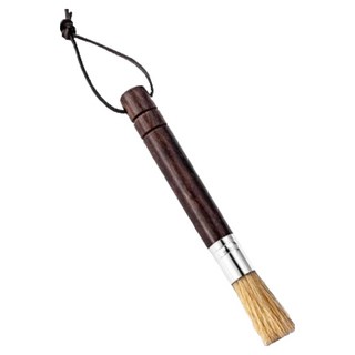 Vrose 磨豆機咖啡清潔刷 QJ14, 1個, 黑色不鏽鋼