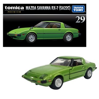 TOMICA Premium系列29馬自達Savanna RX-7 SA22C玩具, 1盒, 混色