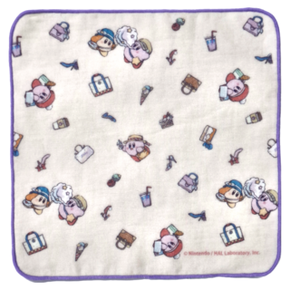 enSKY SD系列 小方巾 100%純棉 H250 x W250mm 日本製, 卡比, 1條