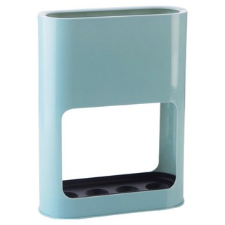 落地加高 四格置物收納雨傘架, 藍色, 1個