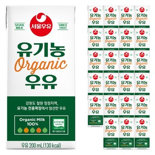 Seoul Milk 首爾牛奶 原味牛奶, 24個, 200ml