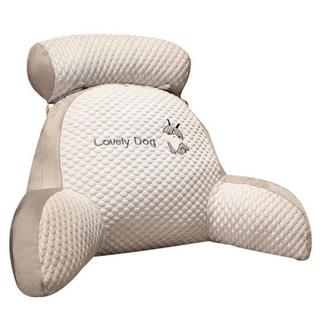 Mass 豆豆絨護腰枕, 哈士奇