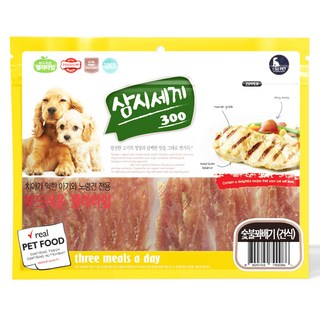 초심 강아지 삼시세끼 육포, 숯불꽈배기, 300g, 1개