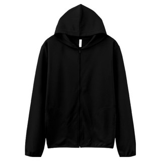 男女通用Dry Coolon涼感透氣連帽拉鍊外套 MDHD228TS