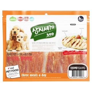 초심 강아지 삼시세끼 육포, 숯불꽈배기, 300g, 1개