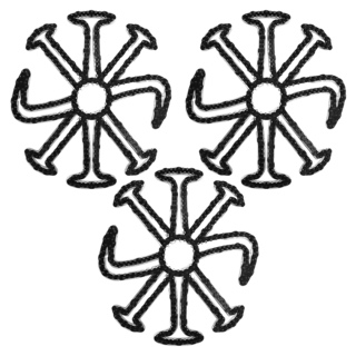 小麥購物 矽膠安全帽內襯 8爪 E164 56g 3個, 黑色