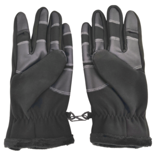 可觸控防風防潑水機車手套 黑色 D款, L(手圍19~20cm)