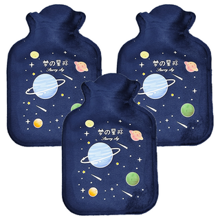 理享家 卡通造型熱水熱敷暖手袋, 3個