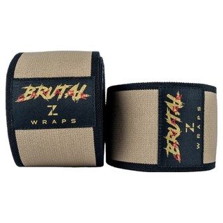 제로투히어로 브루탈 니랩 파워리프팅 무릎 보호대 세비지 양쪽 세트, 1개, SAND KHAKI