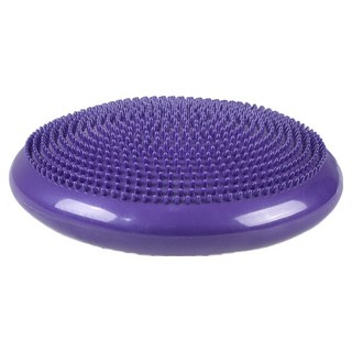 The One 按摩顆粒瑜珈平衡盤 附打氣筒 紫色, 33 x 33cm