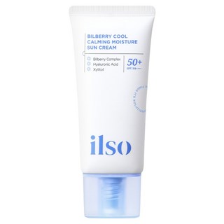 ilso 山桑子涼感鎮靜保濕防曬乳 SPF 50+ PA++++, 50ml, 1個