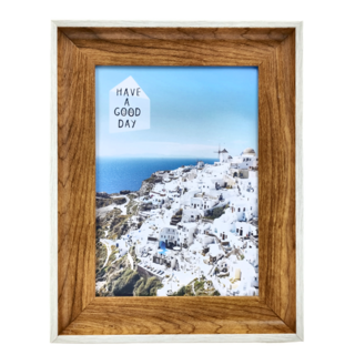 CCHING 青青文具 質感厚相框 簡單生活, 1個, 咖啡色