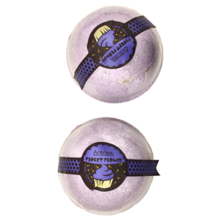 Arenes 愛霓思 煥采紫羅蘭香氛沐浴球 Violet Flower bath bubble ball, 120g, 2個
