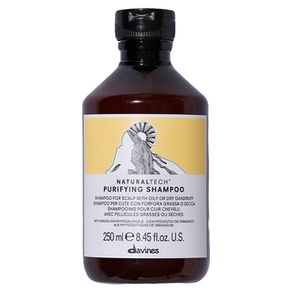 達芬尼斯 自然科技淨化洗髮精，適用於油性或乾性頭皮屑，250ml, 1瓶