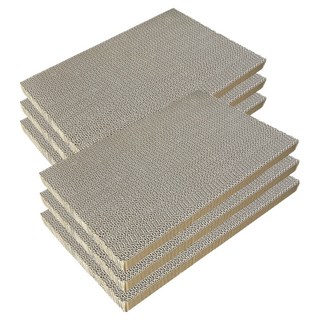 펫츠몬 고양이 박스 스크래쳐 호환용 B골 리필 6p 세트, 내추럴, 1개