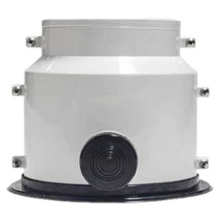 도원드레인 베란다 우수관 개폐기 커버 겸용 28~36cm, 1개