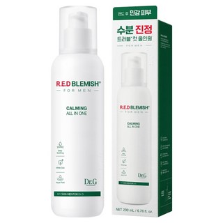 Dr.G Red Blemish男士鎮靜多合一, 1個, 200ml