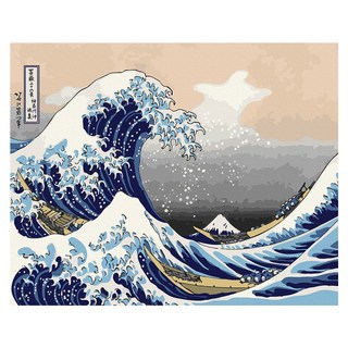 ArtLife 藝術生活 DIY 數字油畫 含框 DT008 50 x 40cm, 浮世繪, 1組
