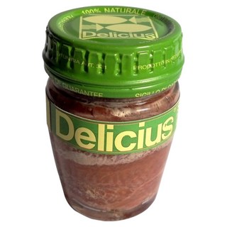 Delicius 葵花油漬鯷魚菲力, 1個, 58g