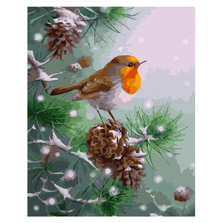 ArtLife 藝術生活 DIY 數字油畫 含框 DT093 50 x 40cm, 1組, 孤芳自賞