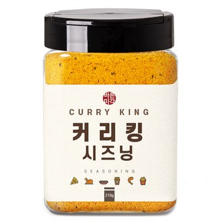 Barunmeegak 咖哩王調味粉, 210g, 1個