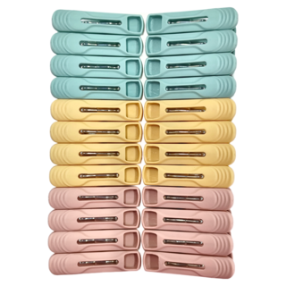 巧巧 花系小衣夾 24個, 1組, 混和顏色