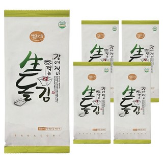 Badasori 蘸著吃生岩海苔 半包, 5g, 5個
