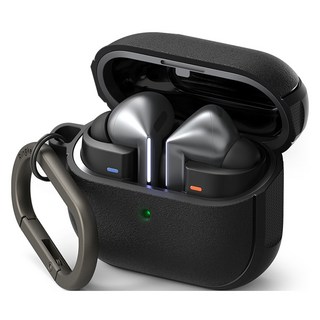 링케 오닉스 맥세이프 마그네틱 케이스, 버즈3 / 버즈3 프로 / 버즈3 FE, 블랙, 1개