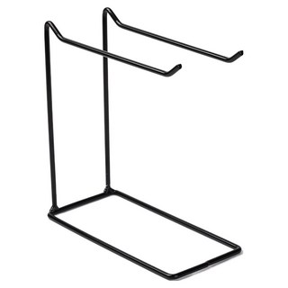 Kuripul 鑰匙圈配件 雙層支架, 黑色, 1個