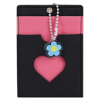 V-Rose 口袋型出入證交通卡身分證卡夾, 1個, 黑色