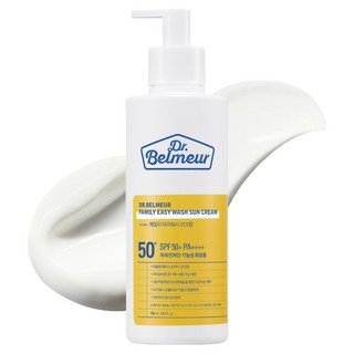 THE FACE SHOP 菲詩小舖 Dr.Belmeur 肌本博士 The Face Shop家庭易洗防曬乳 SPF50+ PA++++, 1個, 190ml