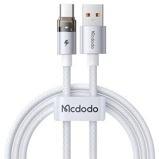 Mcdodo 麥多多 Type-A轉Type-C TR Pro 高速充電線, 1.2m, 1個, 白色