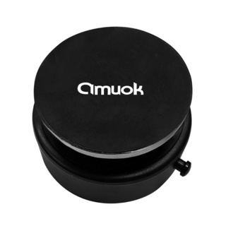 amuok 艾默克 超真空磁吸手機支架 自動版 AK-MA02 鋅合金+ABS材質 65Kpa吸力, 黑色, 1個
